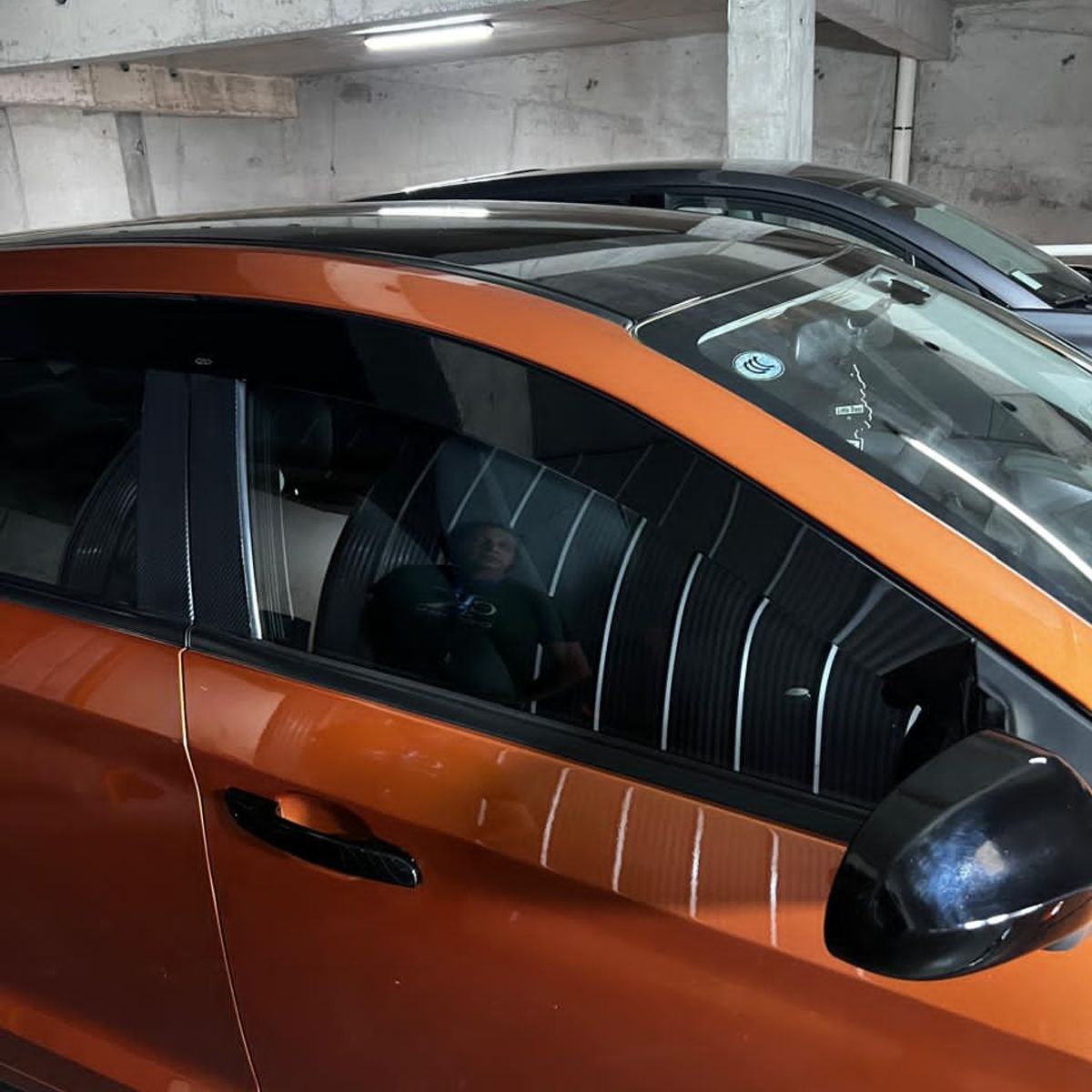 GENERICO - Bota Aguas de Acrílico 2mm plano Negro Brillante a Medida auto Chery fullwin 2013 a 2019