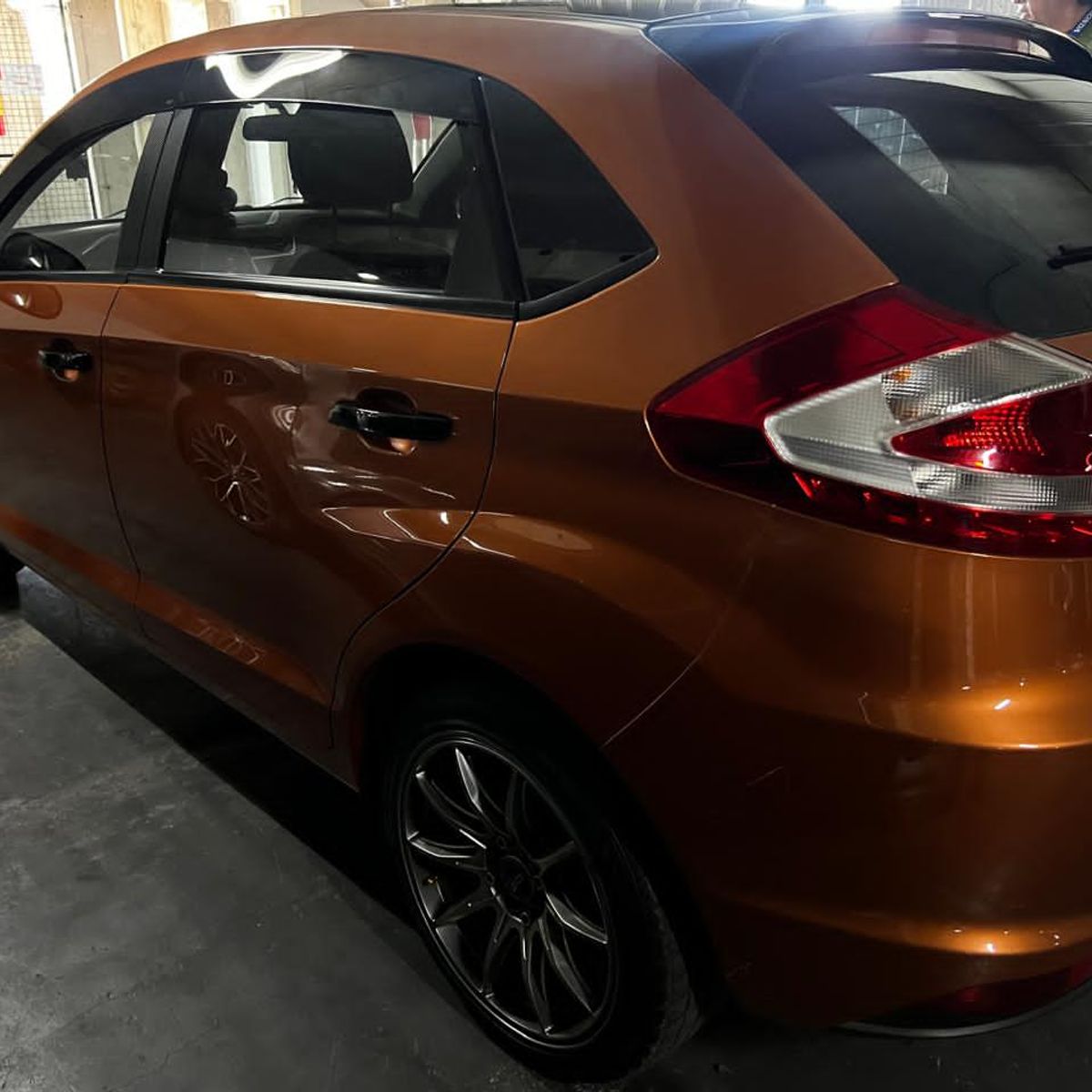 GENERICO - Bota Aguas de Acrílico 2mm plano Negro Brillante a Medida auto Chery fullwin 2013 a 2019