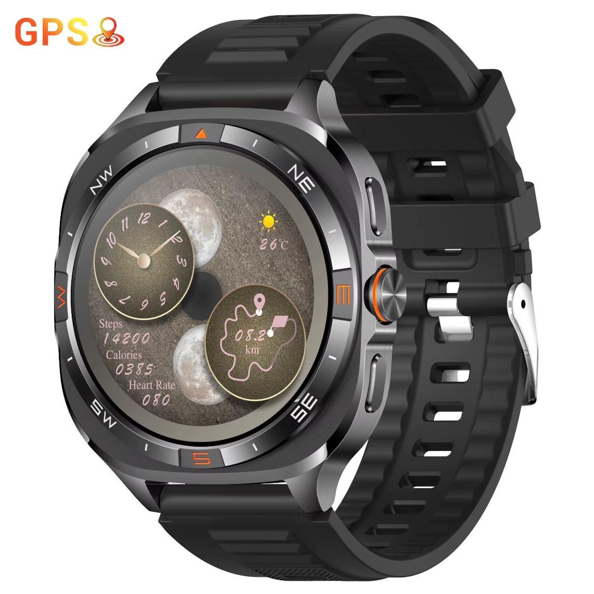 GENETIC - Smartwatch G400 Con Bluetooth llamada Con GPS