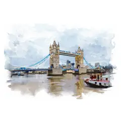 GENERICO - Obra original de Marco Antonio Díaz Colección de Autor Díaz de la Plata Studio - Londres Puente