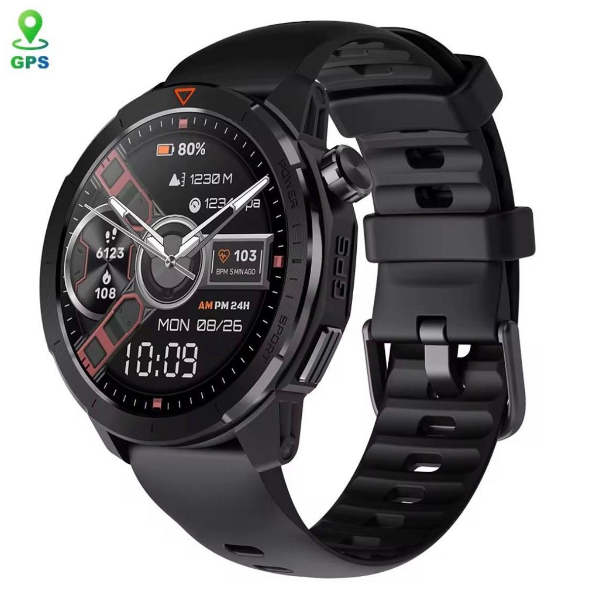 GENETIC - Smartwatch MG04 Con Bluetooth llamada Con GPS