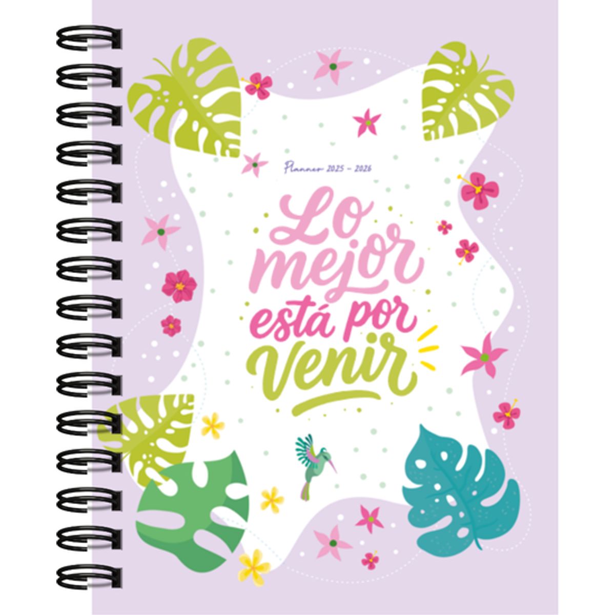 ELAB PROPIA - Agenda Motivacional 2026 Diseño "Garden"