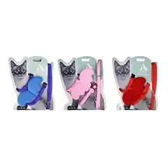 GENERICO - Set de arnés H Harness Con Alas Para Gato Color Aleatorio
