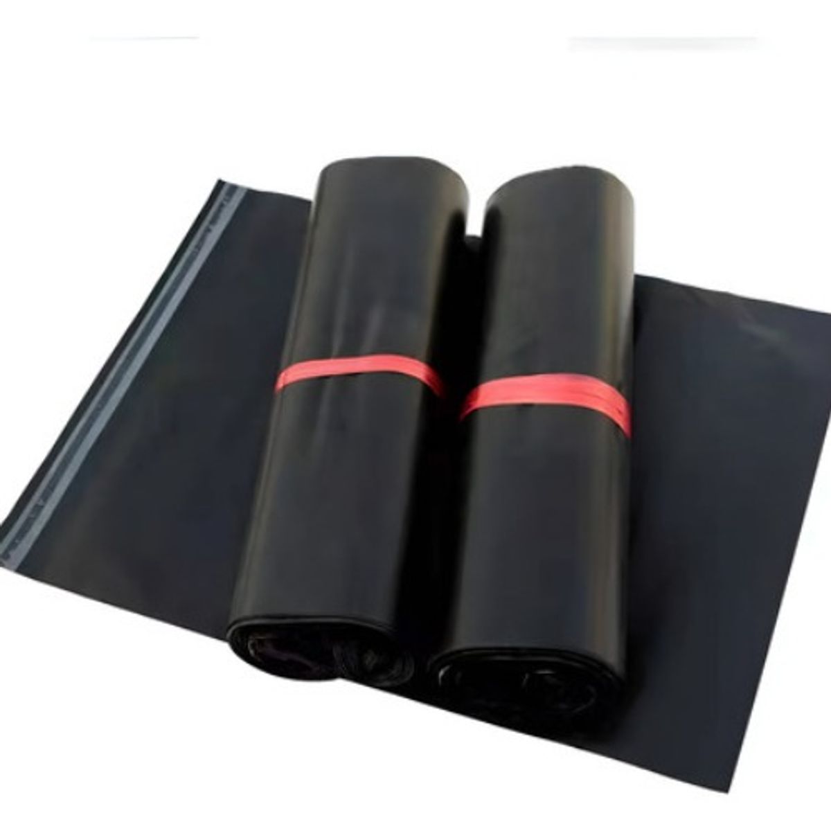 GENERICO - X100 Bolsas Plásticas Sobres Courier Autoadhesivo 25x35cm Negro