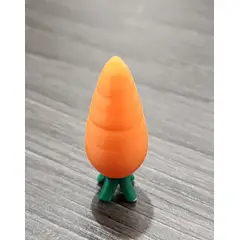 GENERICO - Figuras mini de zanahoria (pack 9 un)
