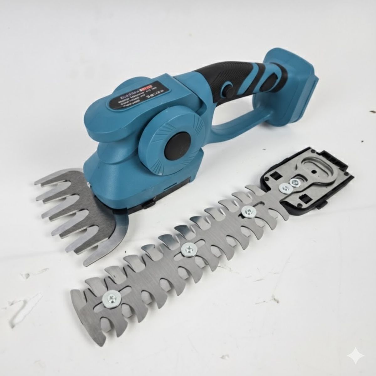 MOVI - KIT DE JARDINERIA 6 EN 1, ORILLADORA, TIJERA, MINI MOTOSIERRA, SOPLADORA,2 CORTA SETOS Y BRAZO TELESCOPICO