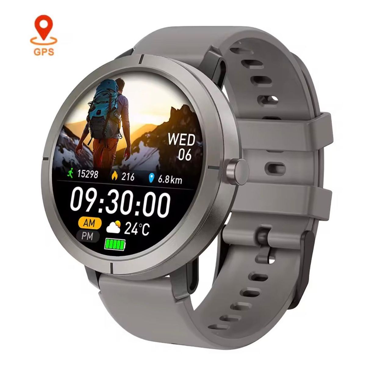 GENETIC - Smartwatch DM76 Con Bluetooth llamada Con GPS