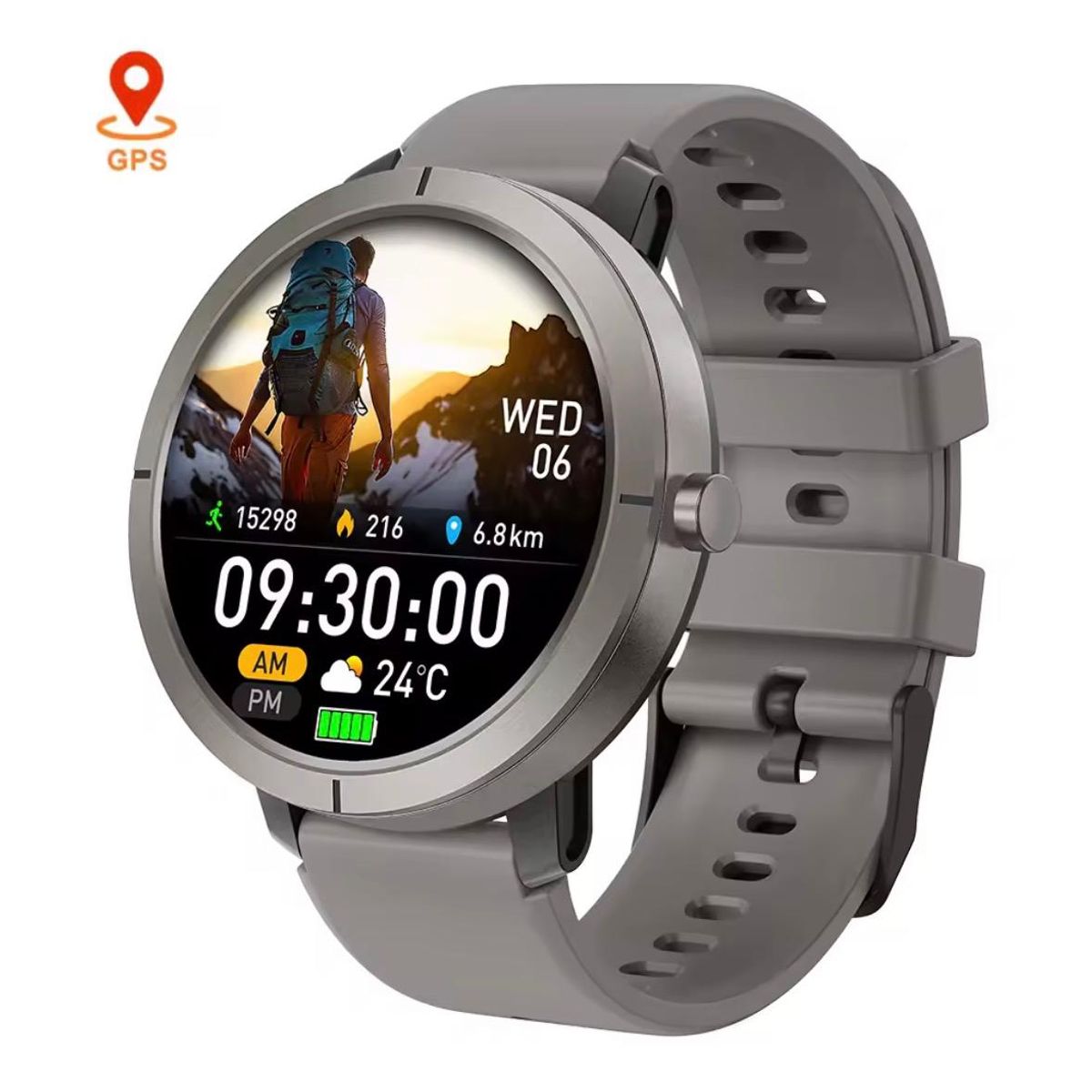 GENETIC - Smartwatch DM76 Con Bluetooth llamada Con GPS