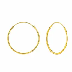 GOIA - Aros Argolla 25 mm Gold