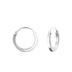 GOIA - Argolla plana 12 mm silver