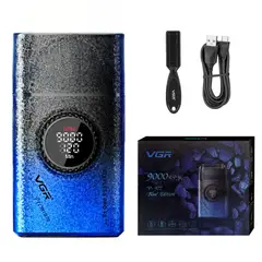 VGR - Maquina Afeitadora V-77 Color AZUL