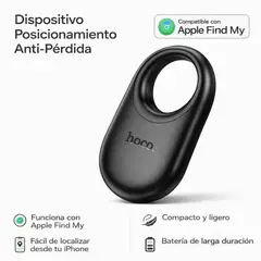 HOCO - Localizador GPS Compatible con Apple Find My E94 Negro