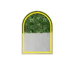 GENERICO - Espejo LED Arco Golden 50x70 cm