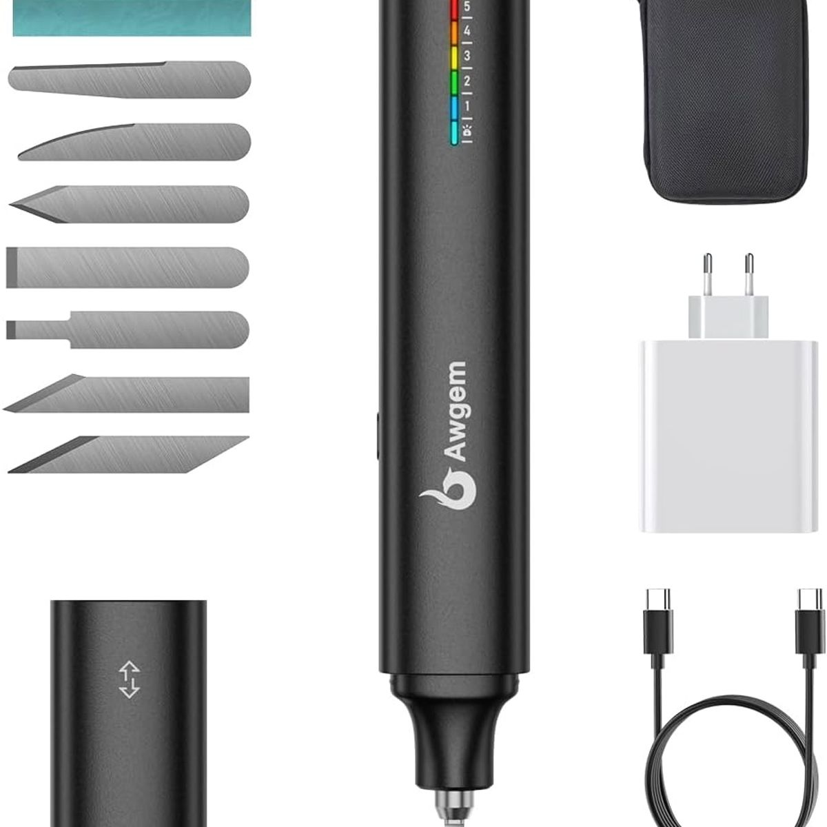 ADN - Cuchillo Cortador Ultrasónico Kh1 Awgem De Mano Y Recargable