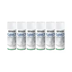 RUST-OLEUM - 6 Pack Pintura Epóxica Blanco Brillante 700178