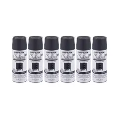 RUST-OLEUM - 6 Pack Pintura Chalked Tizada Gris Carbón Ultra Mate 700108
