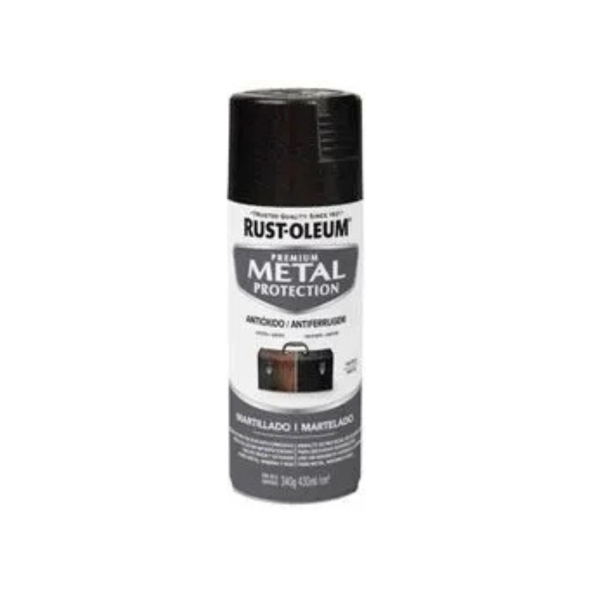 RUST-OLEUM - 6 Pack Esmalte Metal Protection Negro Martillado 700211