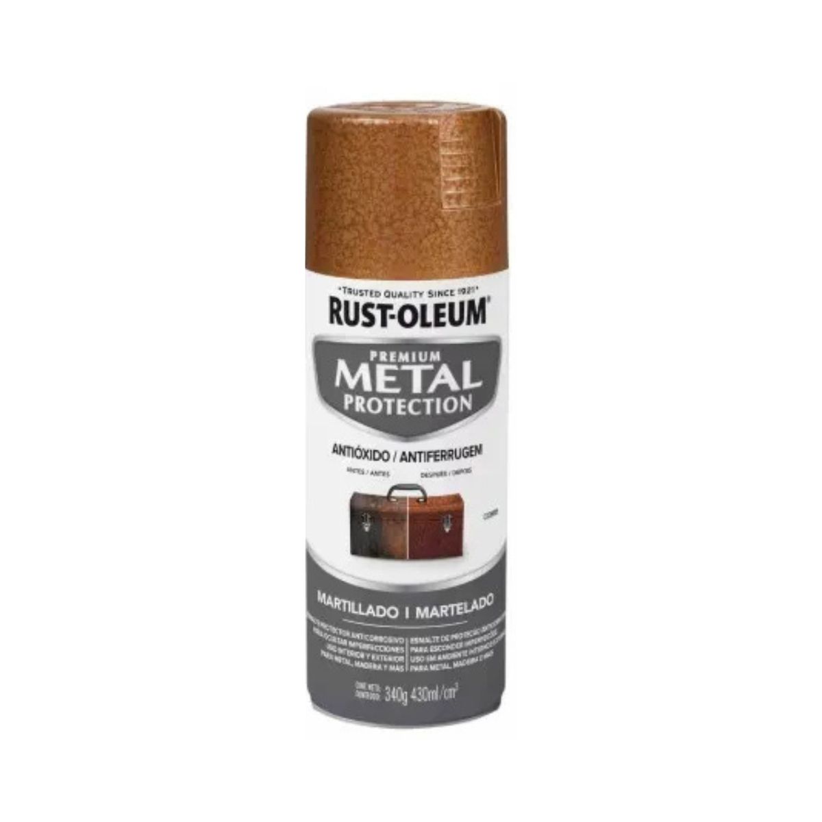 RUST-OLEUM - 6 Pack Esmalte Metal Protection Cobre Martillado 700213