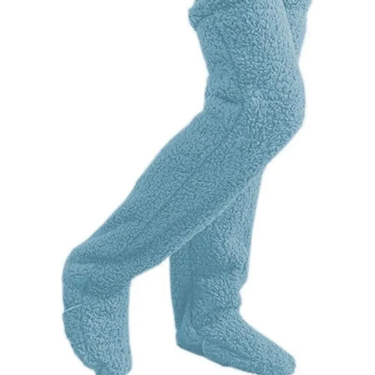 QIKUN - Bucanera De Felpa Teddy Snuggly Legs Calentadoras Altass