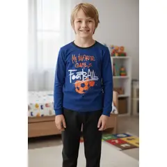 KOWHAI - Pijama Niño Estampado Football