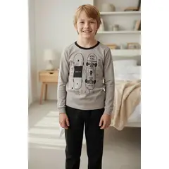 KOWHAI - Pijama Niño Estampado Skate