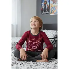 KOWHAI - Pijama Niño Estampado Gamer