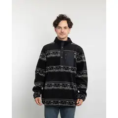 POLEMIC - Polerón Hombre Micropolar estampado sin gorro