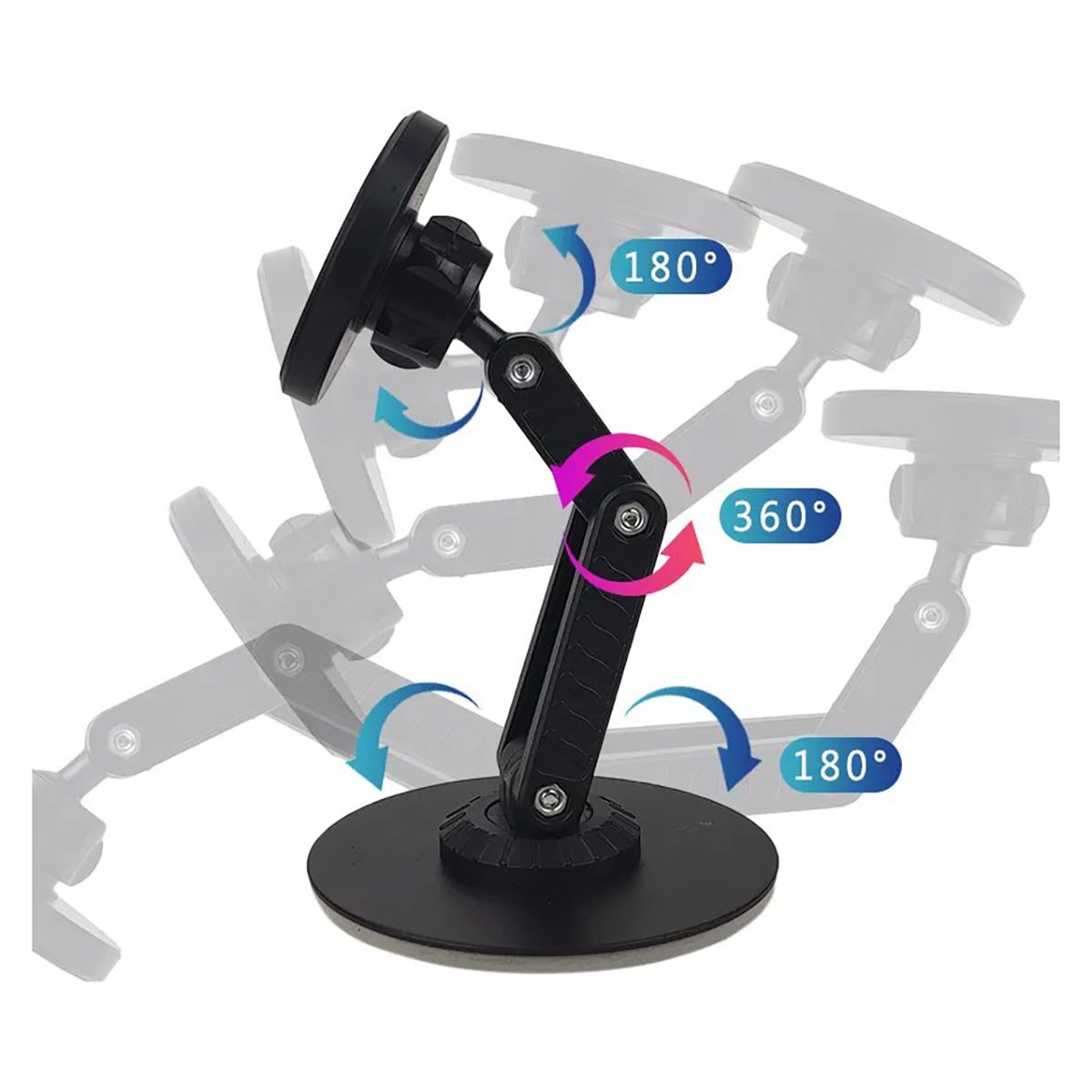 BELKRA - Soporte Celular Mesa Ajustable 360 Holder Base Escritorio