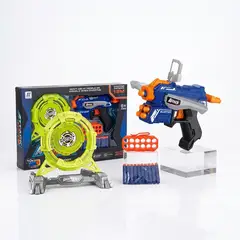 TOYNG - Juguete Set Lanzador, 10 Dardos Y 1 Tablero -
