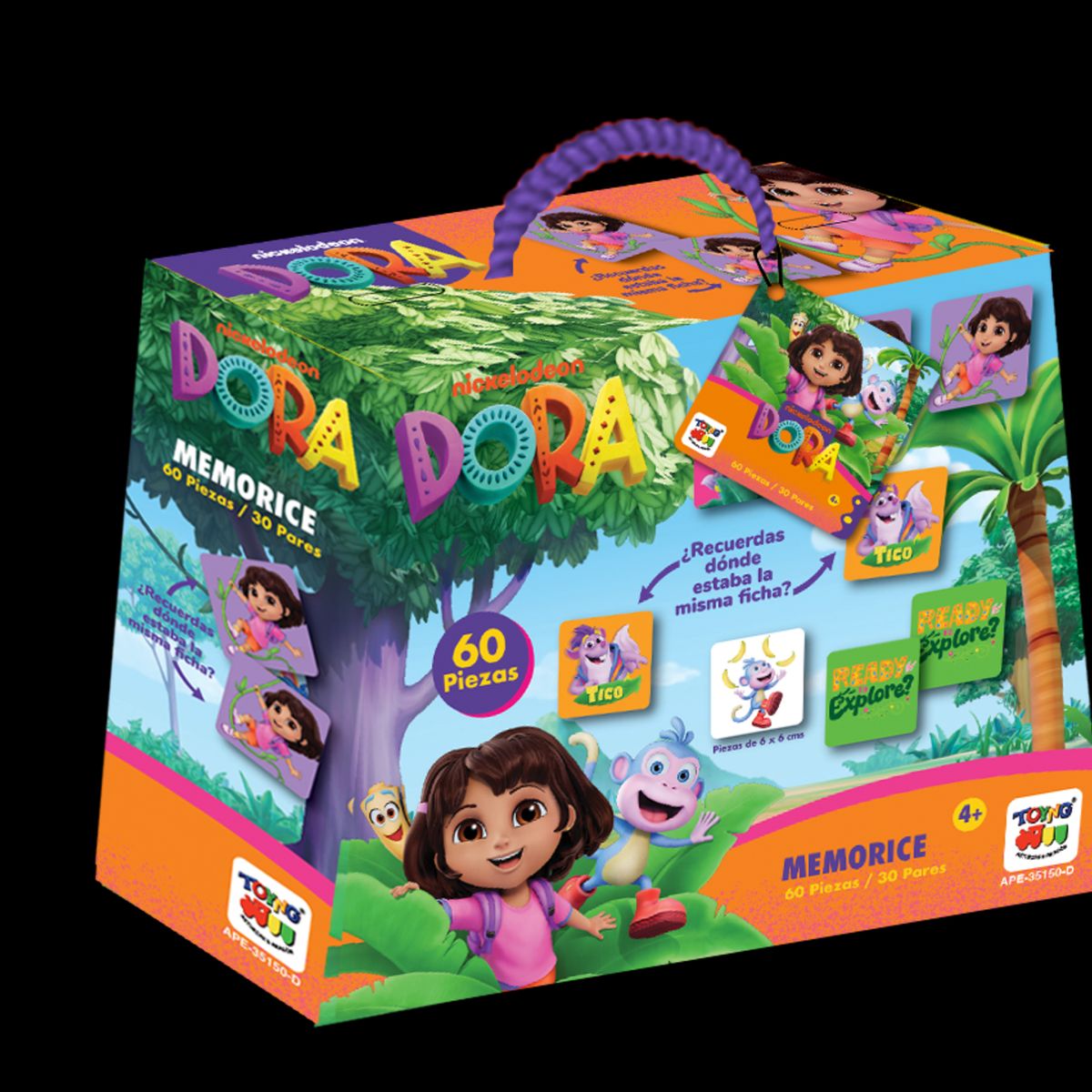 DORA - Juego de Mesa Memorice - Dora La Exploradora