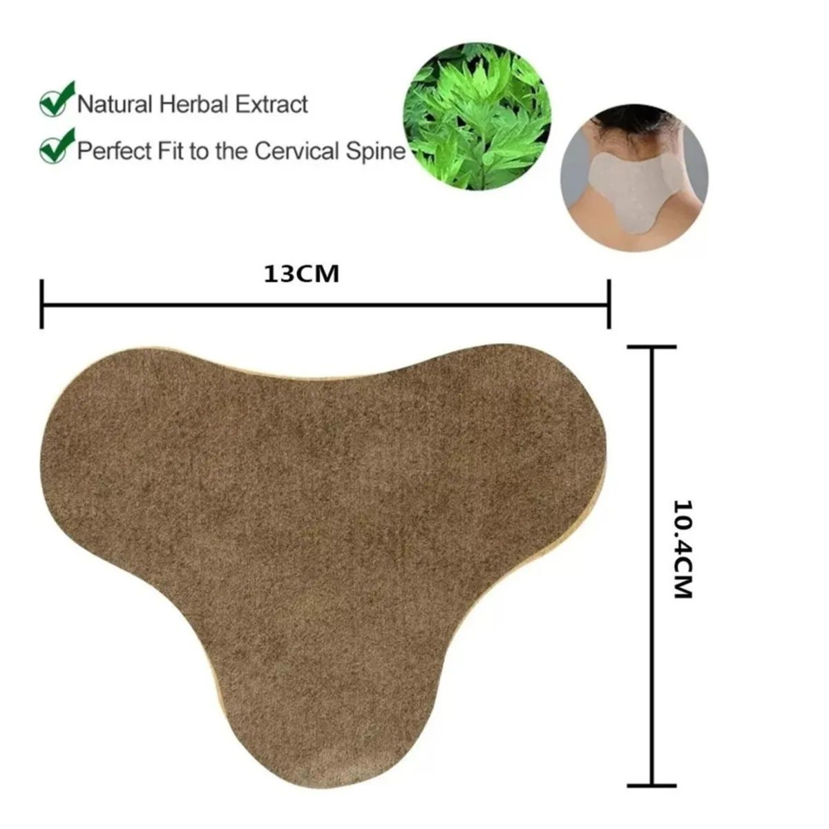 GENERICO - DEroyal parches para aliviar dolor de cuello y cervical