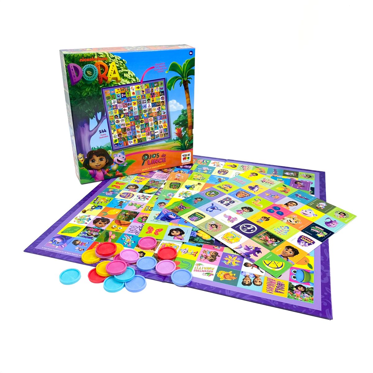 DORA - Juego de Mesa Ojos De Lince - Dora La Exploradora
