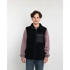 POLEMIC - Polerón Hombre Polar sin mangas Sherpa forrado Bonded