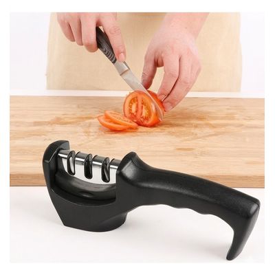 Imagen 2 del producto Afilador de cuchillos manual de 3 etapas (Reparación, Afilado, Pulido)