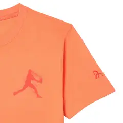 LACOSTE - Polera Novak Djokovic Naranja Tenis