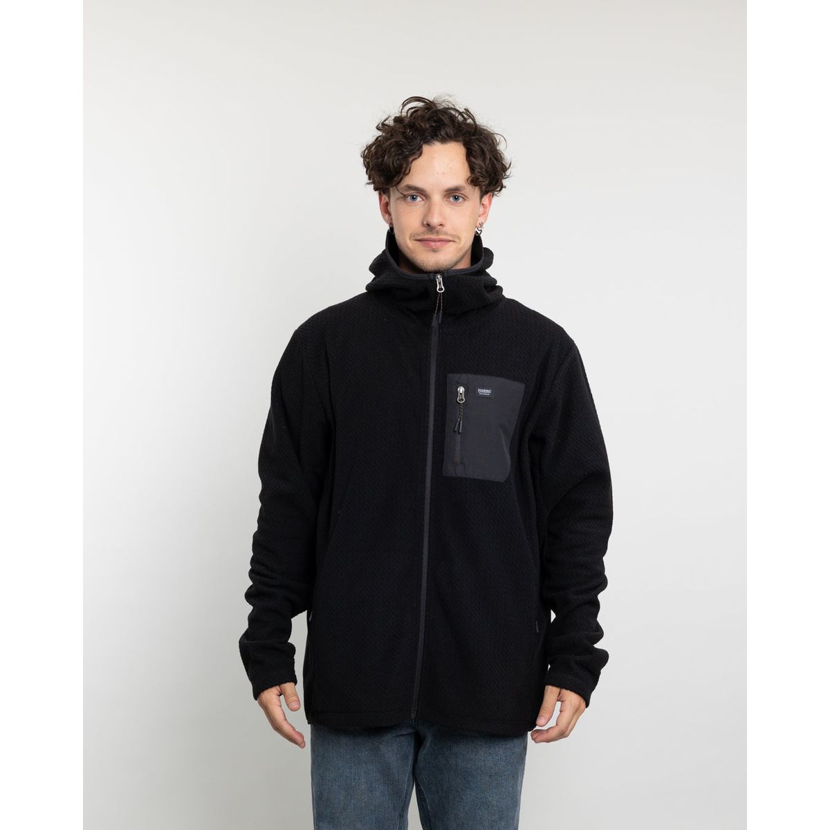 POLEMIC - Polerón Hombre Micropolar Invierno con gorro Polemic