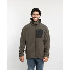 POLEMIC - Polerón Hombre Micropolar Invierno con gorro