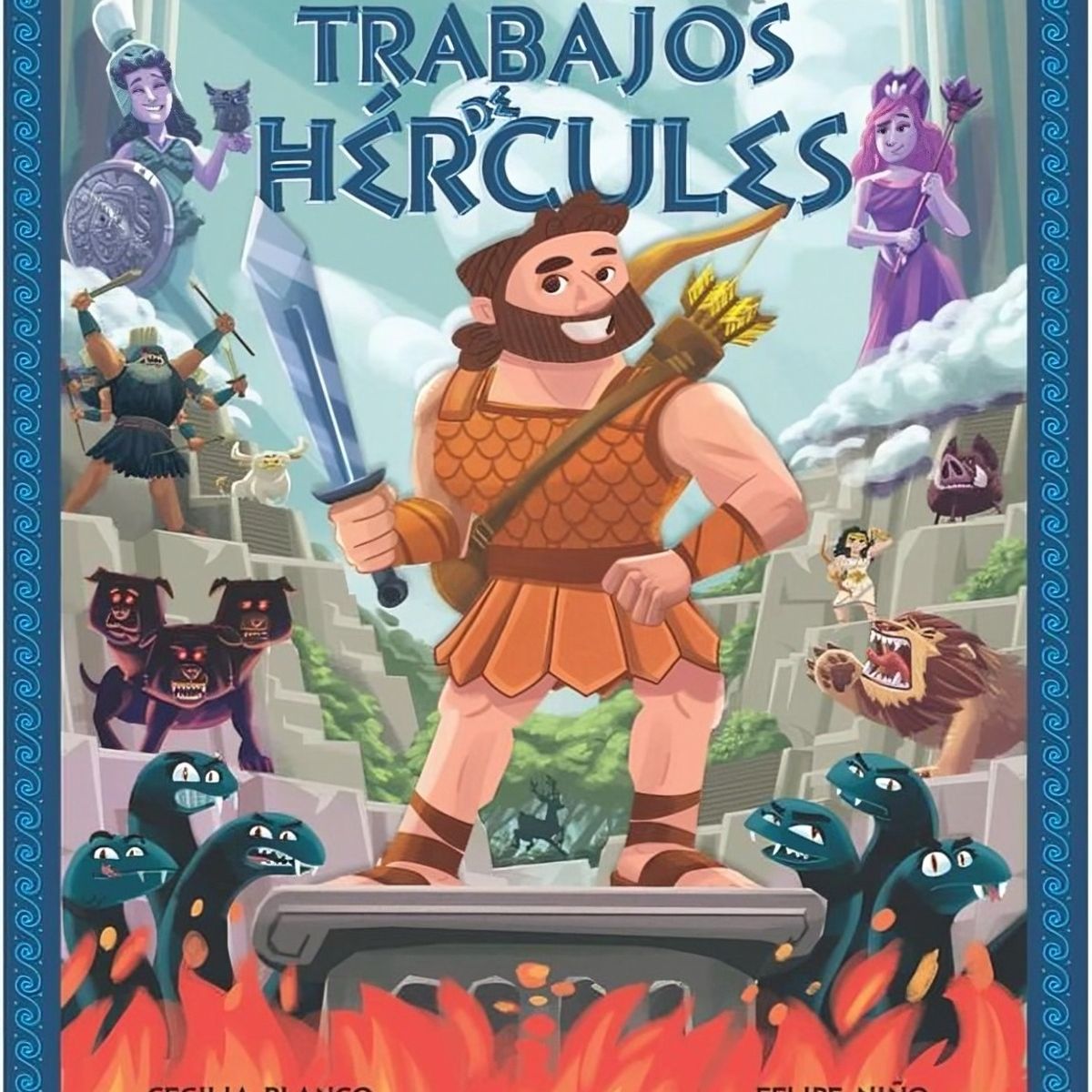 TOP10BOOKS - LIBRO Los 12 Trabajos De Hércules - EL GATO DE HOJALATA