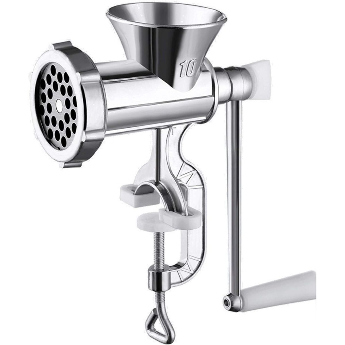 GENERICO - Moledor de carne manual con embutidor de salchichas