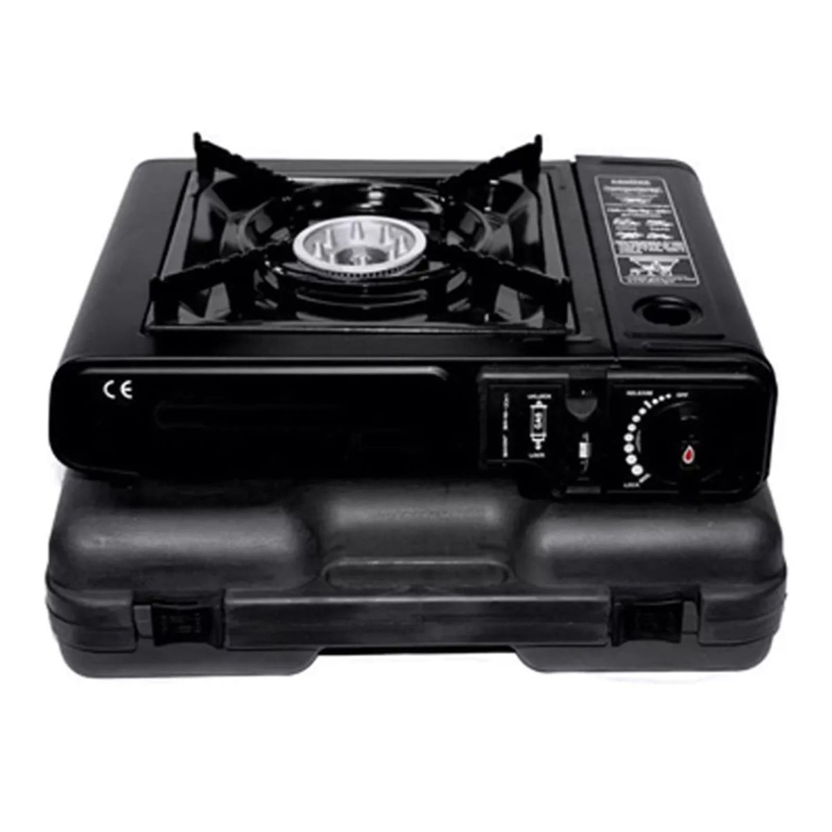 MOVI - COCINILLA CAMPING, CON MALETA PARA GAS Y GAS BUTANO