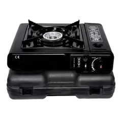 MOVI - COCINILLA CAMPING, CON MALETA PARA GAS Y GAS BUTANO