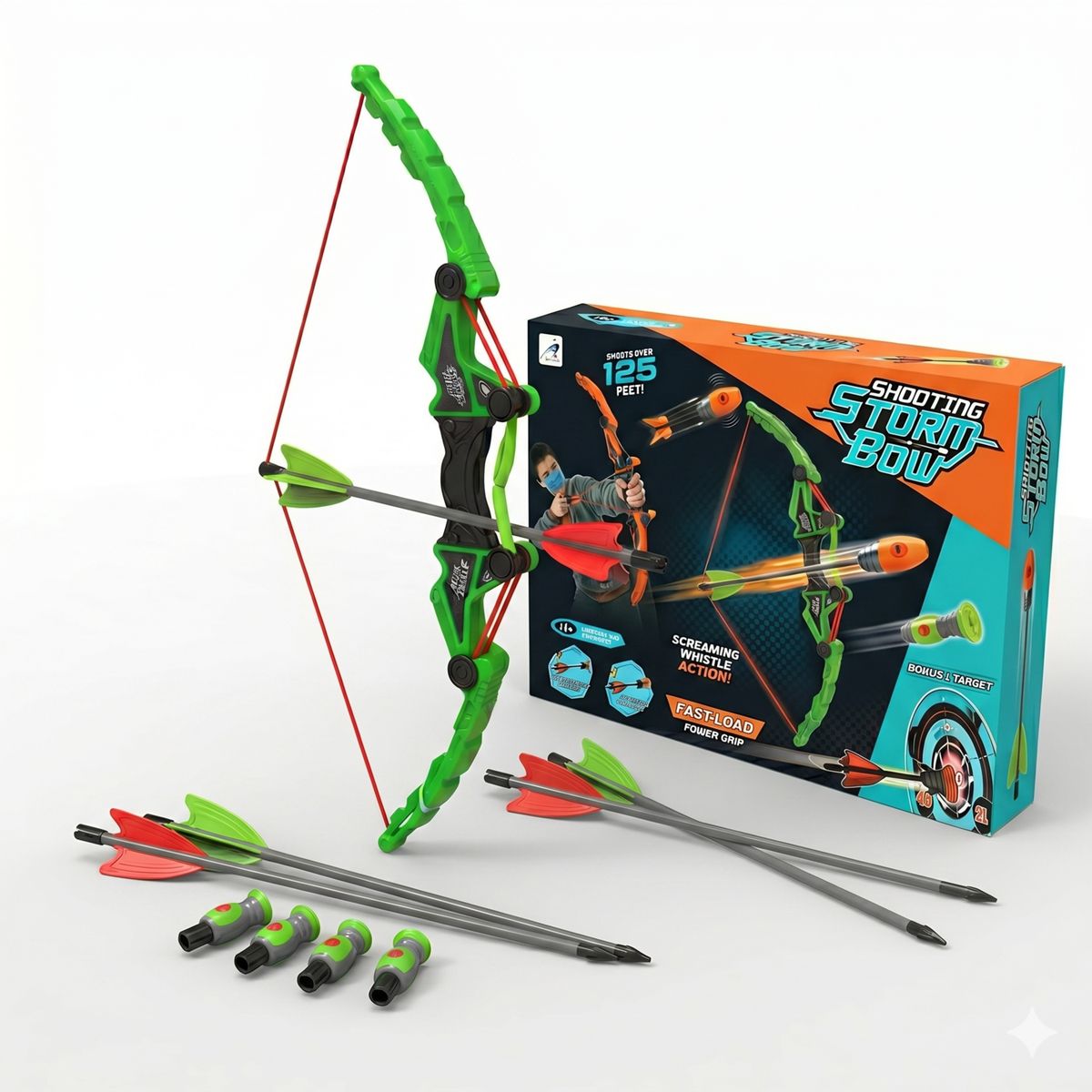 TOYNG - Juguete Set Arco Con 2 Flechas - Toyng