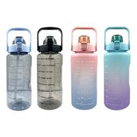 Botella de agua motivacional 2L