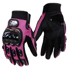 PROBIKER - Guantes Rosa Moto Protección
