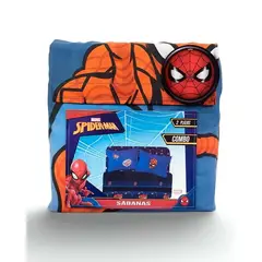 MASHINI - SABANAS MICROFIBRA SPIDERMAN COMIC HOMBRE ARAÑA 2 PLAZAS