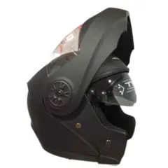 GENERICO - Casco Abatible Fgn Visor Interno Polarizado Seguridad Moto