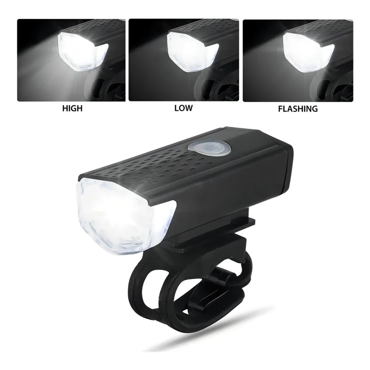 IRM - Luces LED bicicleta recargable USB delantera y trasera
