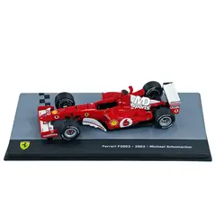 FORMULA 1 - Auto Ferrari F2002 #1 Michael Schumacher 2002 Caja Acrilica IXO 1:43