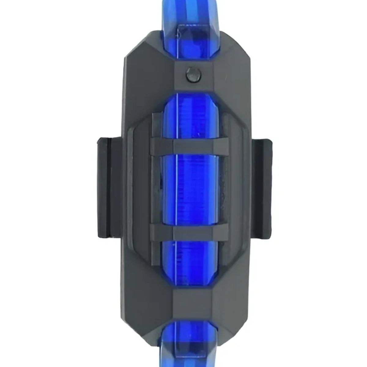 IRM - Luz LED Trasera Recargable USB Resistente Agua Bicicleta Azul