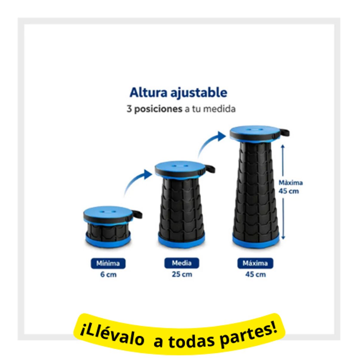 MOVI - Piso Plegable Altura Regulable - Llévalo donde quieras